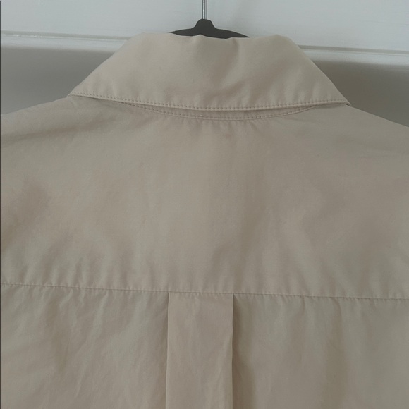 TWP Boyfriend Shirt light khaki, size XS - Picture 4 of 4